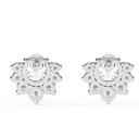 Round Cut Diamond Unique Stud Earrings For Women