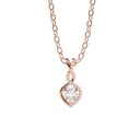 Heart Cut Diamond Unique Style Pendant For Women