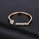 Heart Cut Diamond Unique Style Birthday Gift Ring for Women