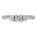 Round Cut Diamond 7 Stone Engagement Ring for Women