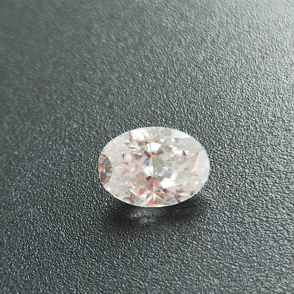 Loose Moissanite White Clean Oval Cut 9.00 X 7.00 MM
