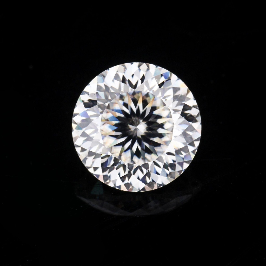 Loose Moissanite White Clean Portuguese Cut 5.00 MM