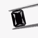 Loose Moissanite Black Clean Radiant Cut 6.00 x 4.00 MM