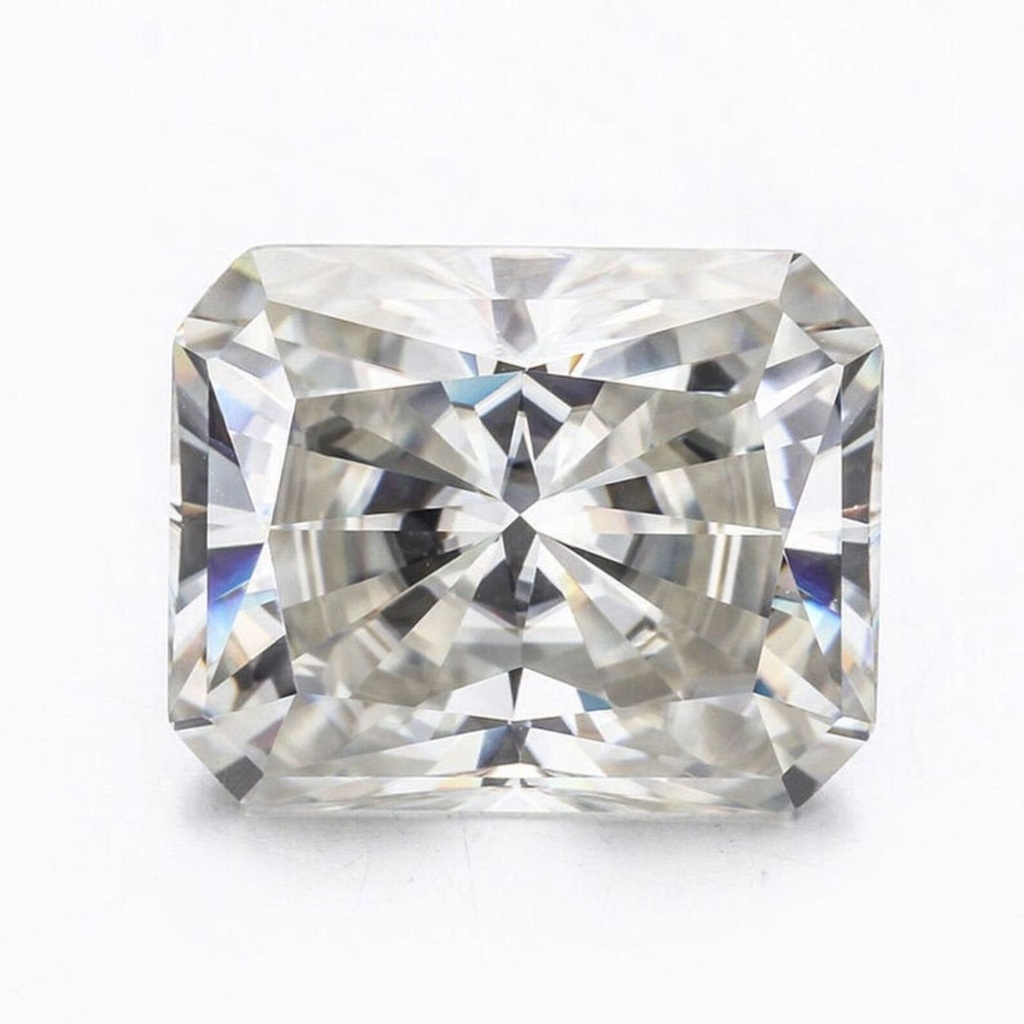 Loose Moissanite White Clean Radiant Cut 5.00 x 3.00 MM