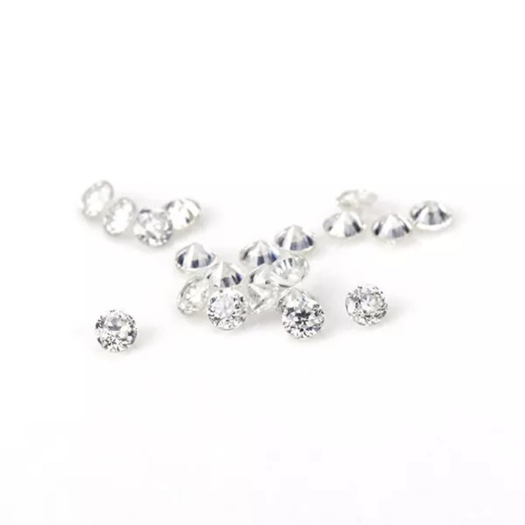 Loose Moissanite White Clean Round Cut 1.80 MM