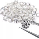 Loose Moissanite White Clean Round Cut 4.25 MM