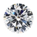 Loose Moissanite White Clean Round Cut 6.50 MM