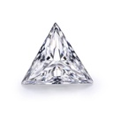 Loose Moissanite White Clean Triangle Cut 5.00 MM