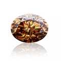 Loose Moissanite Deep Brown Clean Oval Cut 9.00 x 7.00 MM