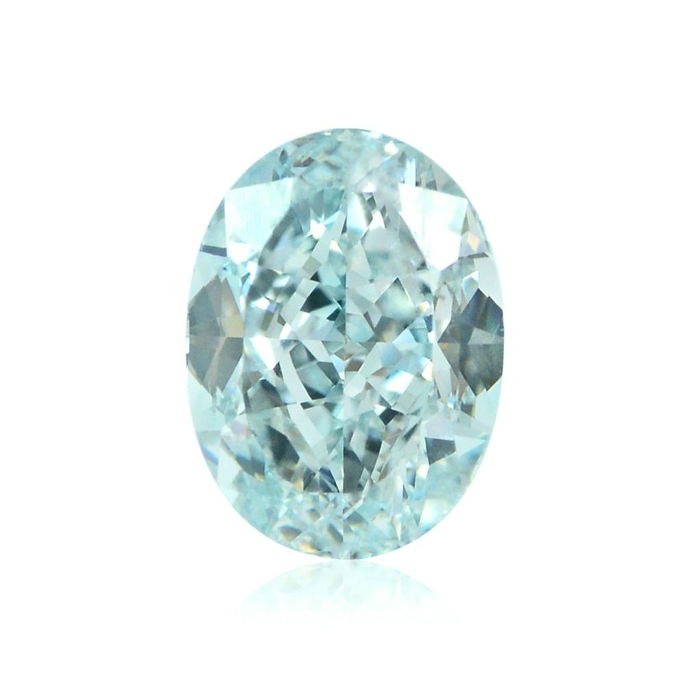 Loose Moissanite Fancy Blue Clean Oval Cut 16.00 x 11.00 MM