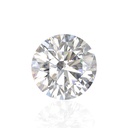 Loose Moissanite Off White Clean Round Cut 9.50 MM