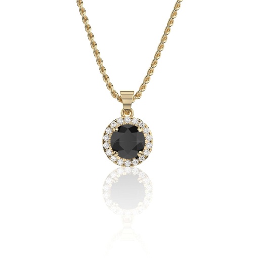  Round  Diamond Necklace For Women