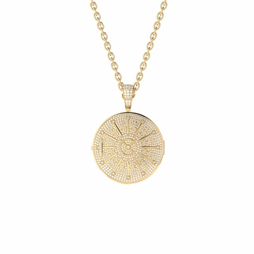 Hip Hop  Diamond Pendant 