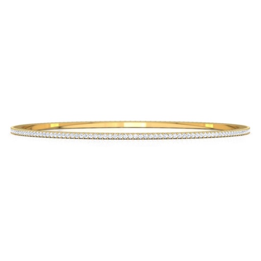 Round Diamond Unique Bangle For Women