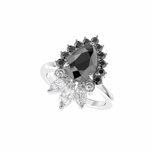Pear Diamond Engagement Ring for Women