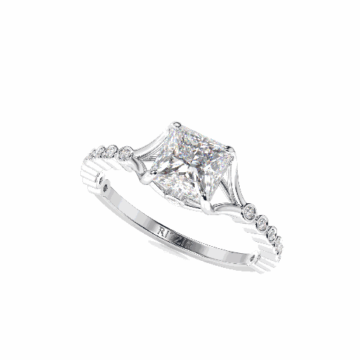 Princess Diamond Engagement ring for Women