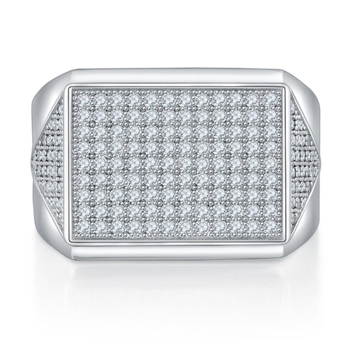 Round Diamond Unique Style Engagement Ring for Men