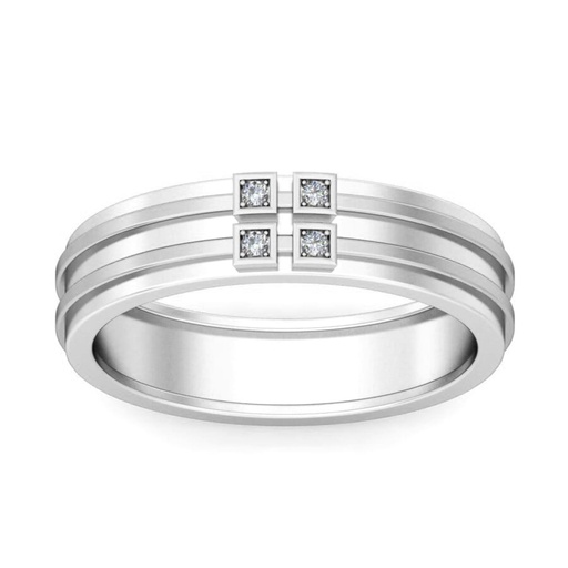 18KT Gold  Diamond Band
