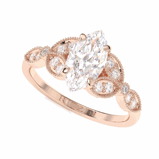 Marquise Diamond Fancy Engagement Ring for Women