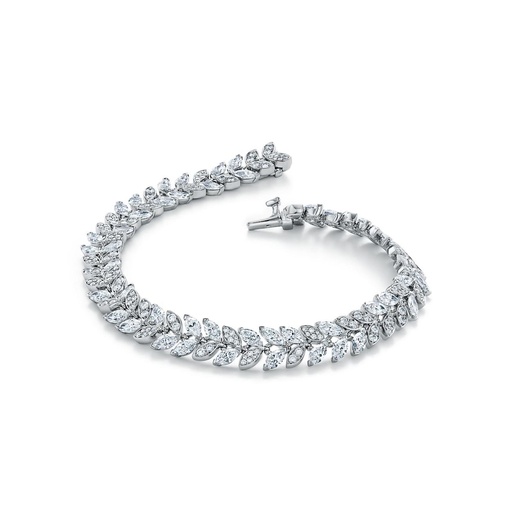 Round & Marquise Cut Tennis Bracelet for Women