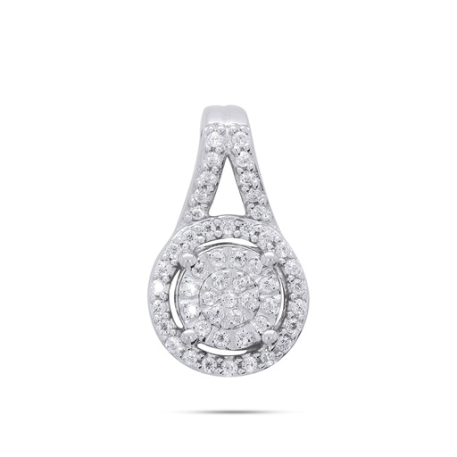  Round Diamond Antique Designer Pendant 
