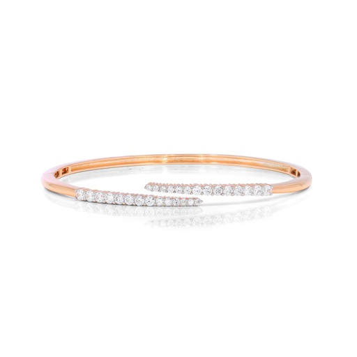  Round Diamond Luxurious Adjustable Bangle 