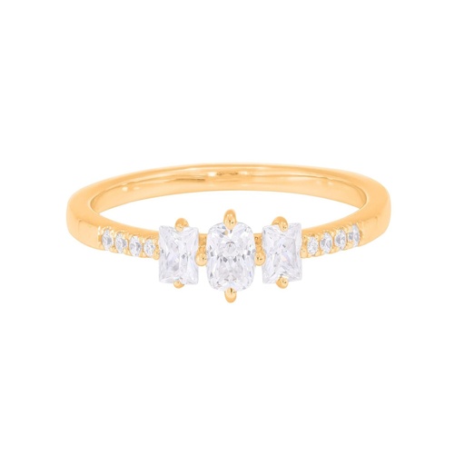 Round Princess And Cushion Diamond Wedding Band For Women
