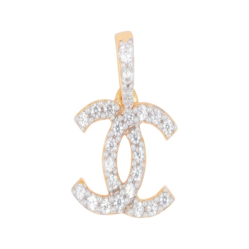  Round Diamond Charm Luxurious Pendant For Women