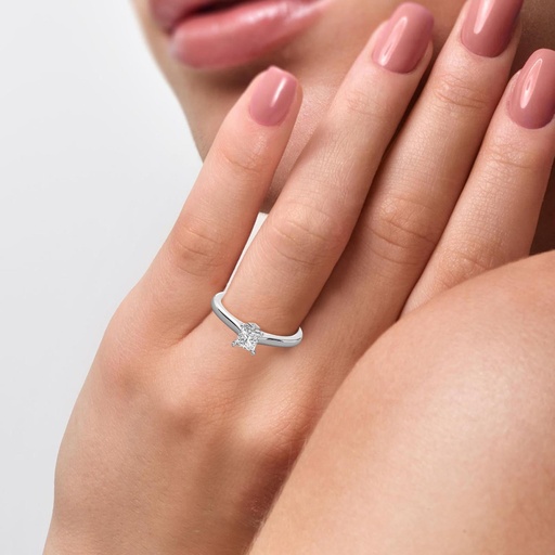  Princess Diamond  Engagement Ring for Her
