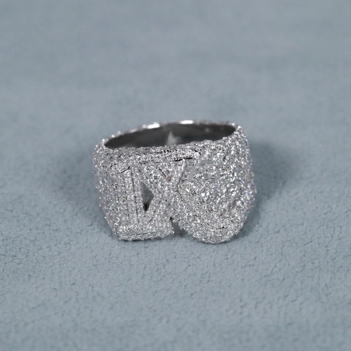 Illuminate your finger with 14 kt lab grown diamond hip hop ring with vvs clarity crafted for unisex