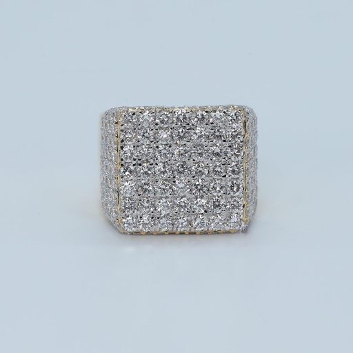  Round Cut Diamond Ring Luxurious Looking Diamond Ring Men's Diamond Ring