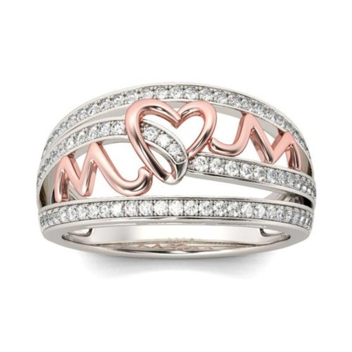 Round Cut Channel Setting Diamond Ring