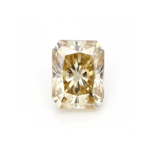 Loose Moissanite Brown Clean Radiant Cut 10.00 x 8.00 MM