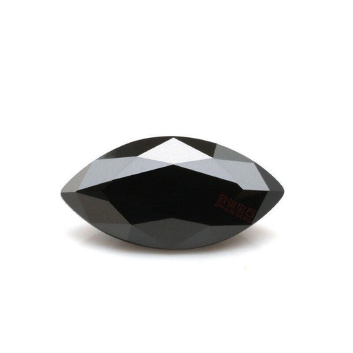 Loose Moissanite Black Clean Marquise Cut 16.00 x 8.00 MM
