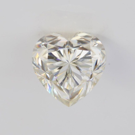 Loose Moissanite Off White Clean Heart Cut 13.00 MM