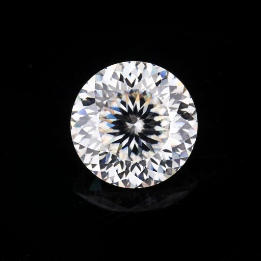 Loose Moissanite White Clean Portuguese Cut 6.50 MM