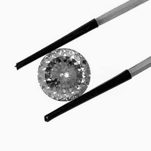 Loose Moissanite Grey Clean Portuguese Cut 14.00 MM
