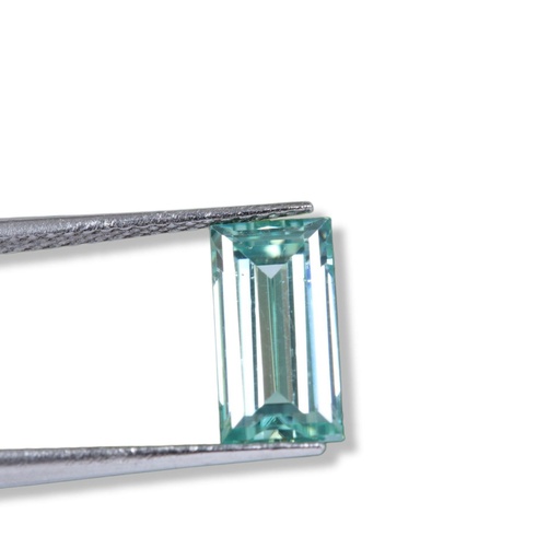 Loose Moissanite Blue Clean Baguette Cut 11.00 x 5.50 MM