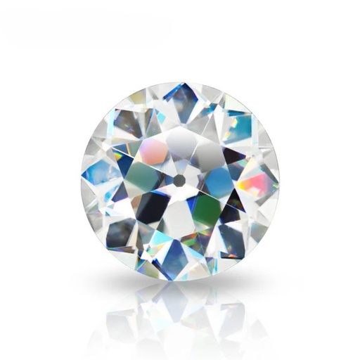 Loose Moissanite White Clean Old European Cut 17.00 MM