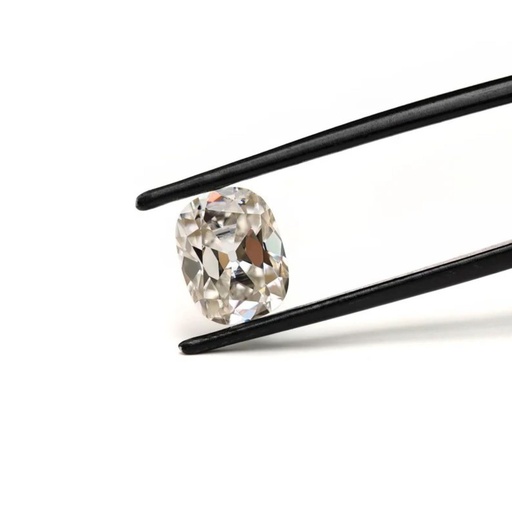 Loose Moissanite Off White Clean Old Mine Elongated Cut 11.00 x 9.00 MM