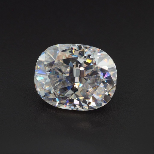 [MOCCECUWH1_10x8] Loose Moissanite White Clean Criss Cut Elongated Cushion 10.00 x 8.00 MM