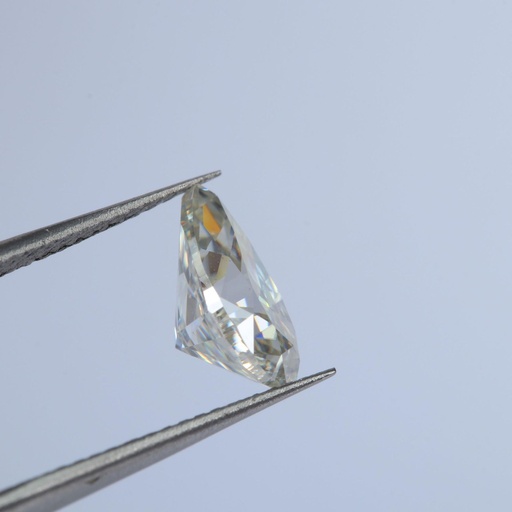 [MOPEWH1_4x2.5] Loose Moissanite White Clean Pear Cut 4.00 x 2.50 MM