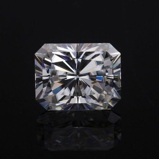 [MORAWH1_9x6] Loose Moissanite White Clean Radiant Cut 9.00 x 6.00 MM