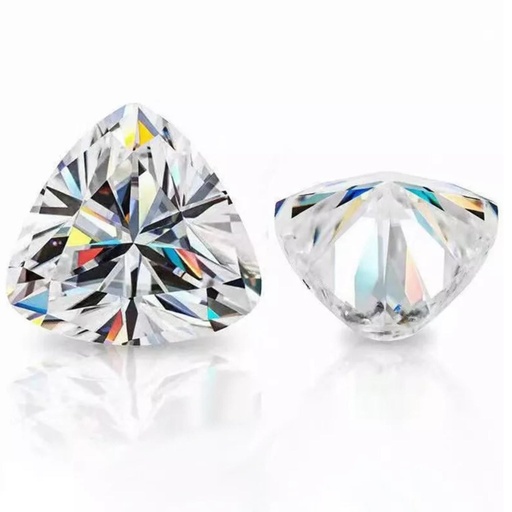 [MOTRWH1_5] Loose Moissanite White Clean Trillion Cut 5.00 MM