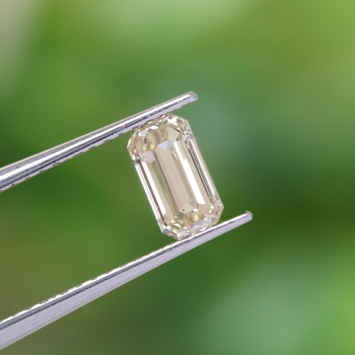 Loose Moissanite Off white Clean Baguette Cut 7.00 x 5.00 MM